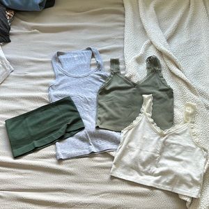 MULTI aerie + american eagle tank tops SIZES XS, S. $10 EACH